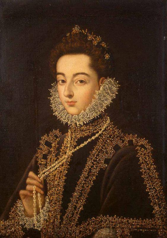 Alonso Sanchez Coello Portrait of the Infanta Catalina Micaela